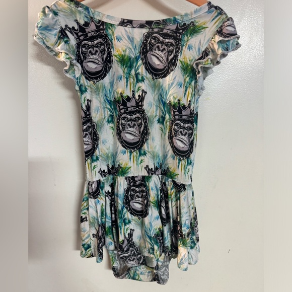 Bums & Roses Ruffle Dress - Picture 1 of 4